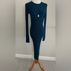 Helmut Lang Navy Blue Medium Dress.